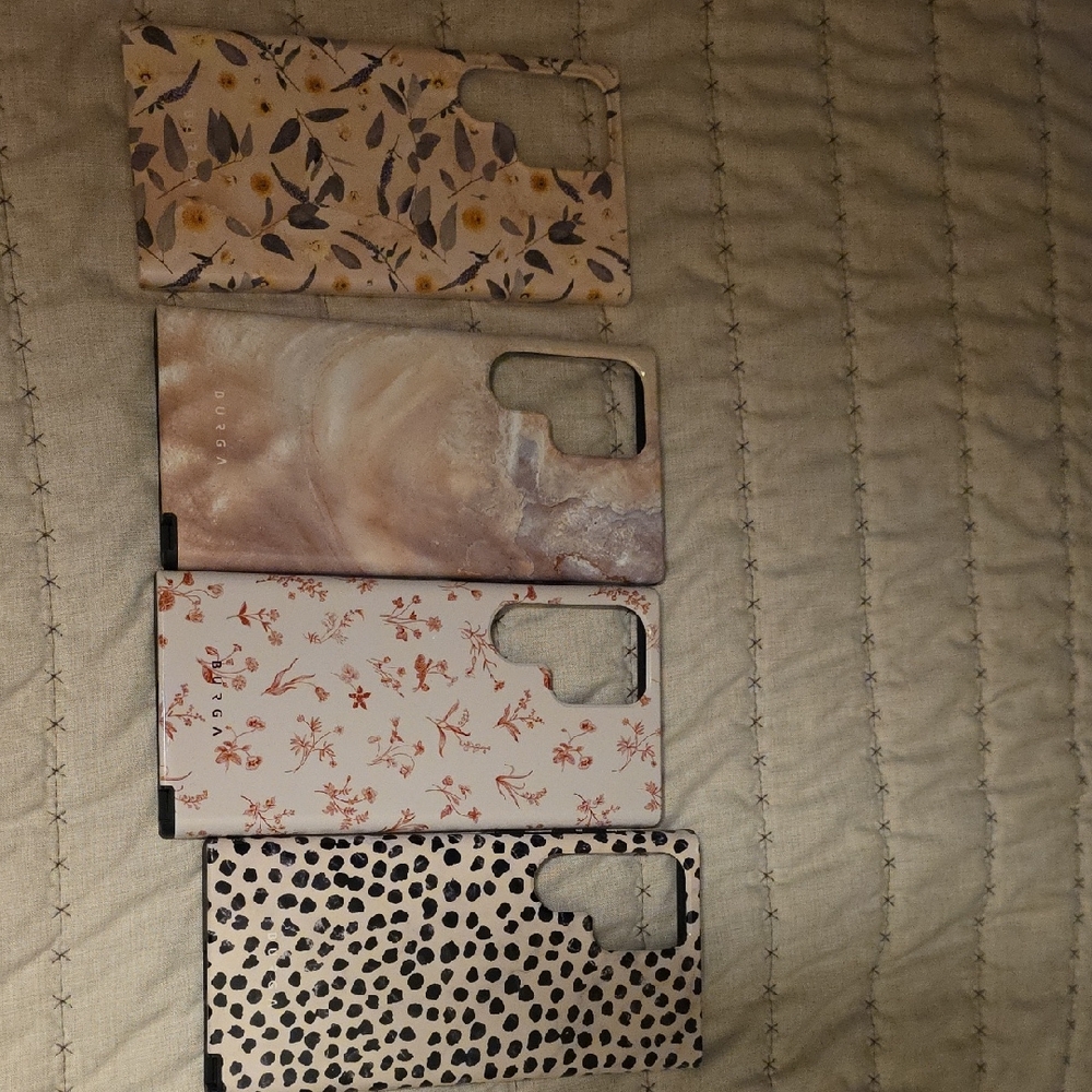 Elegant Patterned Phone Case Collection